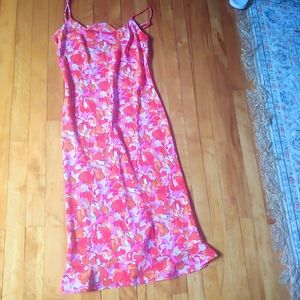 Summer Floral Flowy Dress